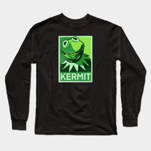 Green kermit Long Sleeve T-Shirt